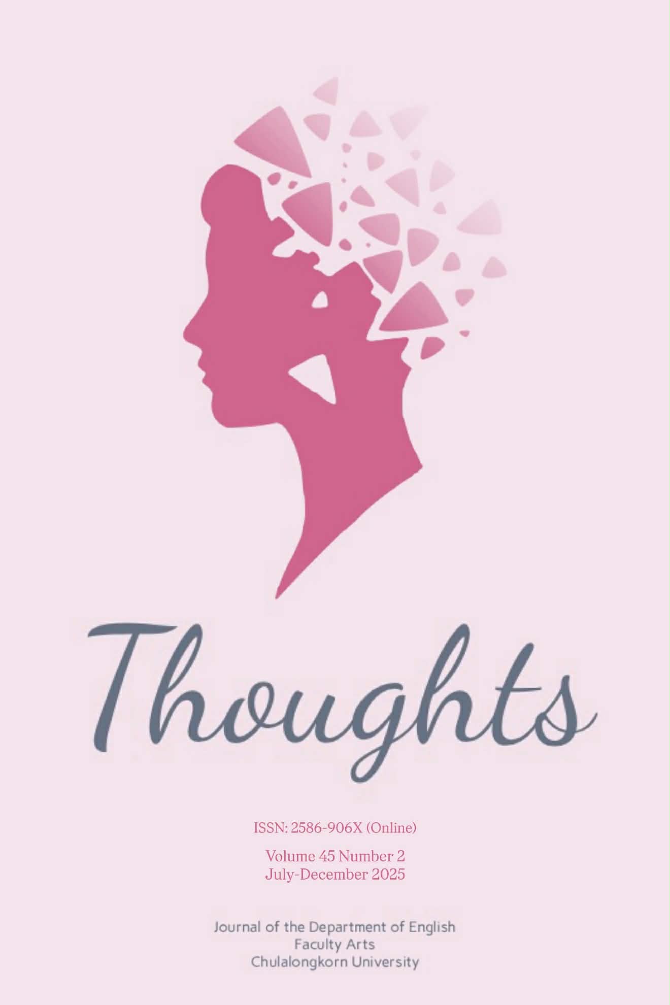 					View Vol. 45 No. 2 (2025): Thoughts 2025-2
				