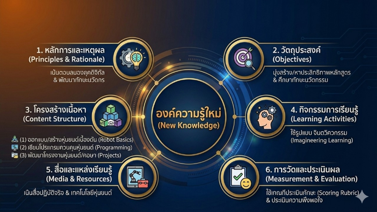 องค์ความรู้ใหม่จากงานวิจัย